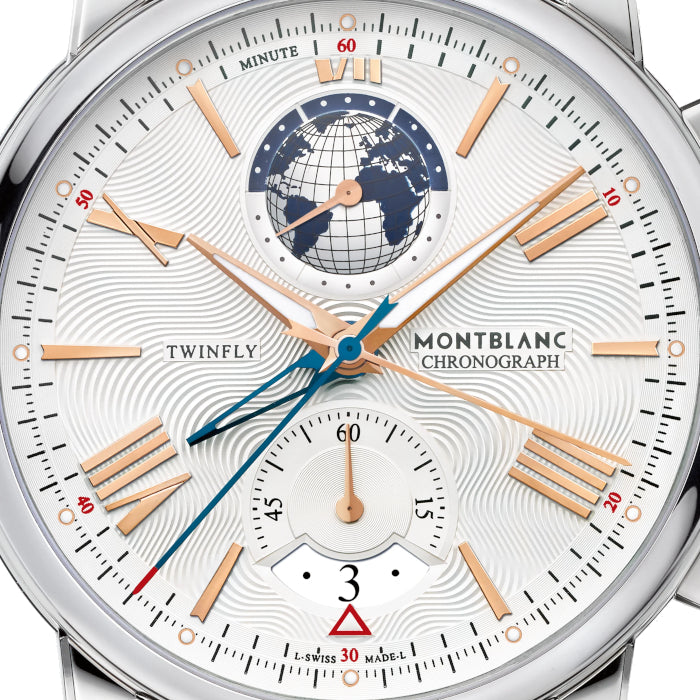 Montre Montblanc 4810 TwinFly Chronograph 110 years Edition Noir