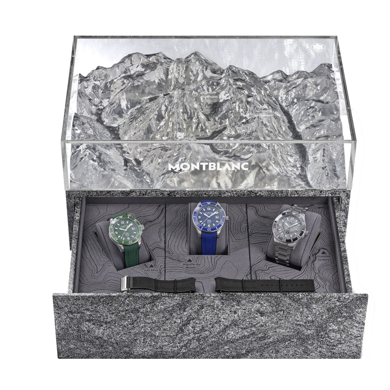 Montre Montblanc Iced Sea Automatic Date Coffret Limited Edition - 191 pièces