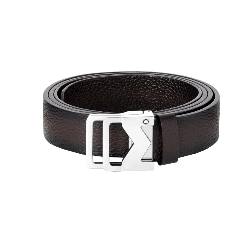 Montblanc Ceinture en cuir sfumato boucle M 35 mm