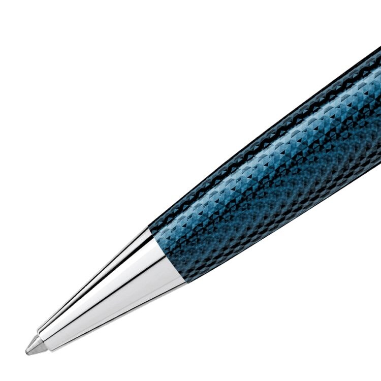 Stylo bille Meisterstück Solitaire Blue Hour Taille Moyenne - Boutique-Officielle-Montblanc-Cannes