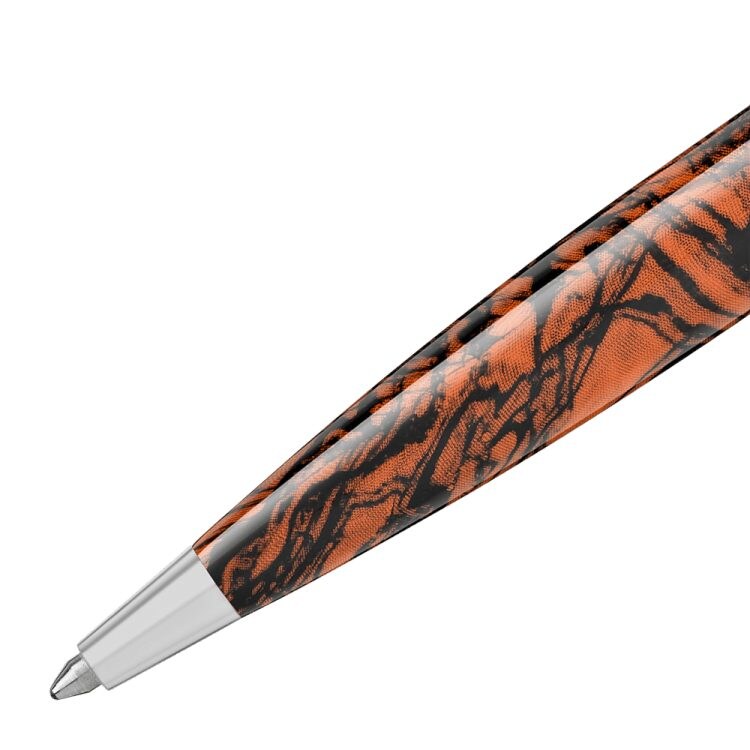 Stylo bille Montblanc Heritage Rouge et Noir Serpent Marble Special Edition